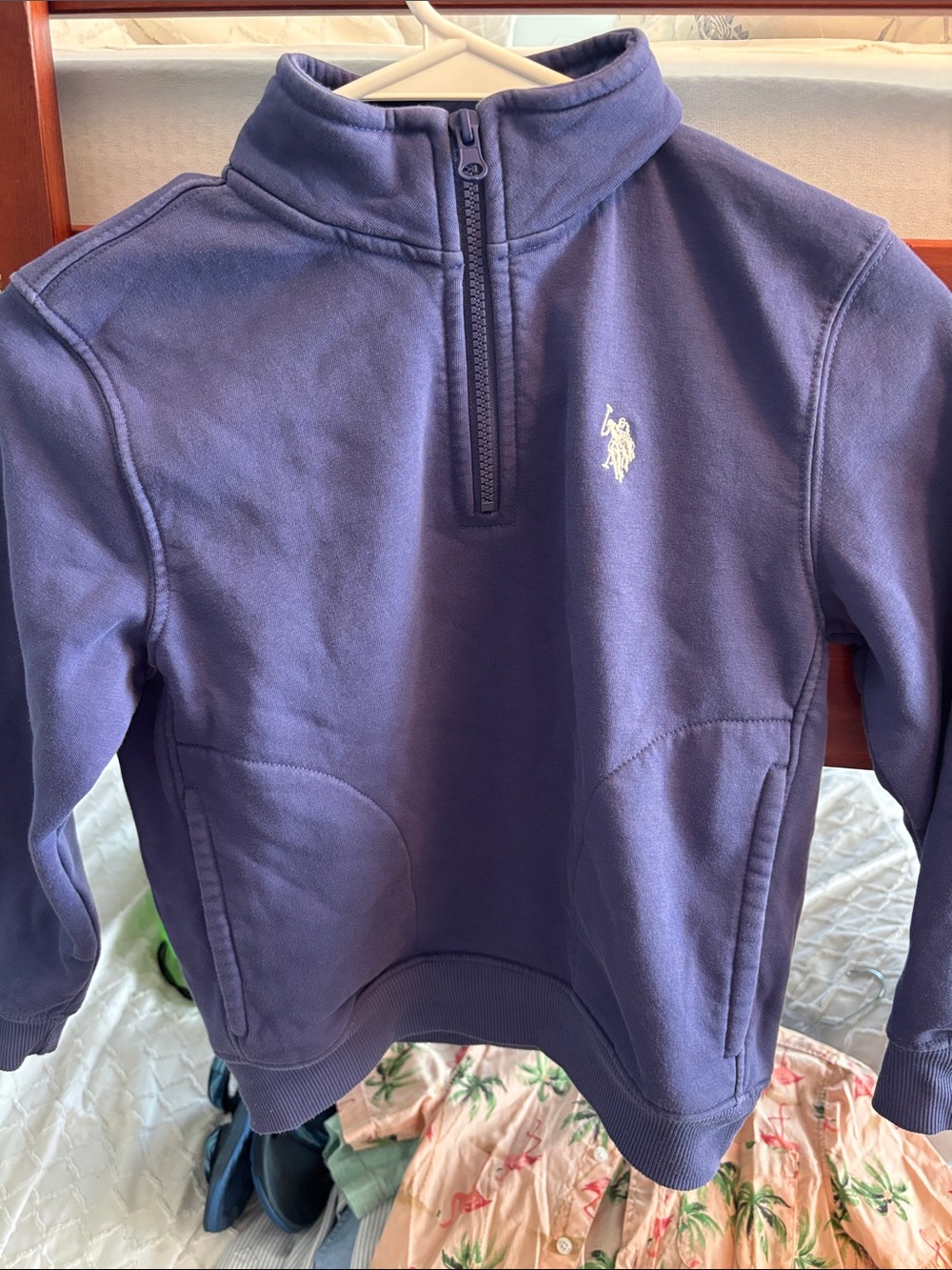 Boys quarter zip